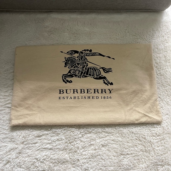 Burberry Canterbury Tote Smoked Check Coated Canvas with Pouch, NWOT - Picture 12 of 12